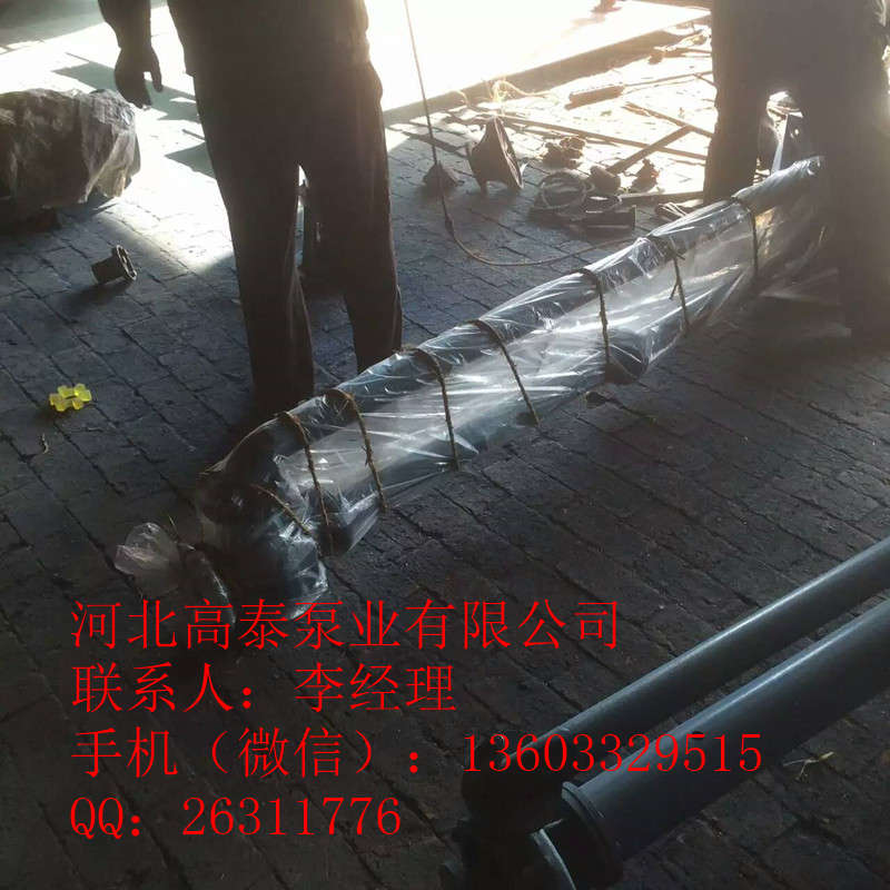 保定排污泵 高泰泵業 65YW25-28-4液下排污泵